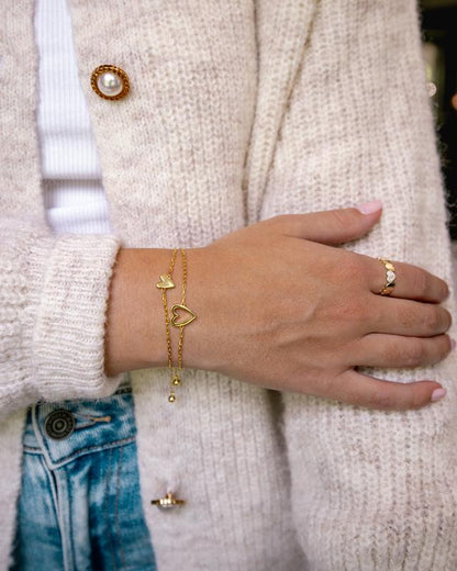 Pulsera Corazones a Juego