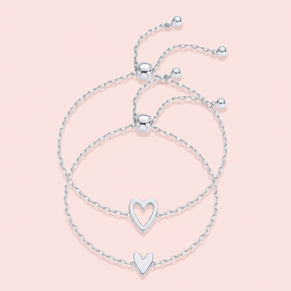 Pulsera Corazones a Juego