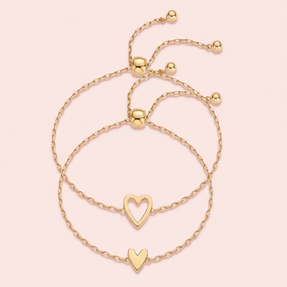 Pulsera Corazones a Juego